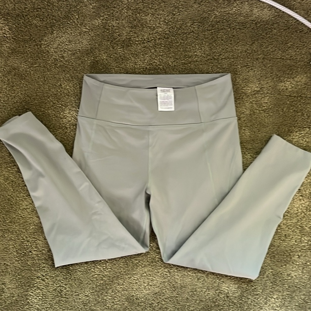 Girlfriend Collective Agave Compressive High-Rise Legging 7/8 Length L Large